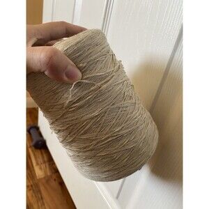 Cone Yarn Thread Craft Clothes Light Biege 500gram 1LB 2oz #73